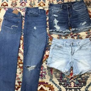 American eagle and hollister bundle.